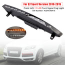 Front Left 11 LED Turn Signal Fog Light 4L0953041E for Audi Sport Version Q7 10-15-6