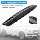 Luz antiniebla delantera derecha de 11 LED 4L0953042E para Audi Sport versión Q7 10-15-5