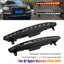 Paar Frontstoßstange 11 LED-Blinker-Nebelscheinwerfer für Audi Sport Version Q7 10-15-4
