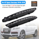Paar Frontstoßstange 11 LED-Blinker-Nebelscheinwerfer für Audi Sport Version Q7 10-15-5