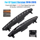 Paar Frontstoßstange 11 LED-Blinker-Nebelscheinwerfer für Audi Sport Version Q7 10-15-7