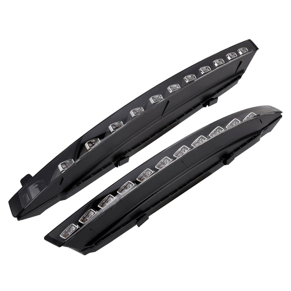 Paar Frontstoßstange 11 LED-Blinker-Nebelscheinwerfer für Audi Sport Version Q7 10-15