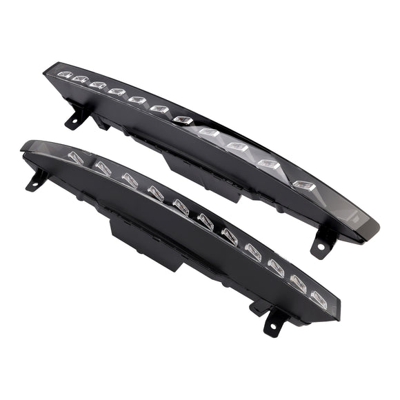 Paar Frontstoßstange 11 LED-Blinker-Nebelscheinwerfer für Audi Sport Version Q7 10-15