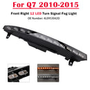 Luz antiniebla delantera derecha de 12 LED 4L0953042D para Audi Sport versión Q7 10-15-5
