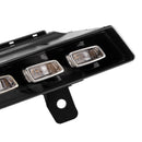 Voorbumper 12 LED richtingaanwijzer mistlamp voor Audi Sport versie Q7 10-15-10
