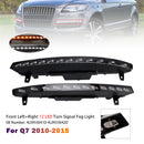 Voorbumper 12 LED richtingaanwijzer mistlamp voor Audi Sport versie Q7 10-15-4
