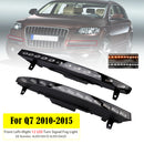 Voorbumper 12 LED richtingaanwijzer mistlamp voor Audi Sport versie Q7 10-15-5