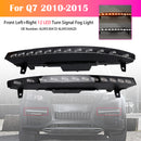 Voorbumper 12 LED richtingaanwijzer mistlamp voor Audi Sport versie Q7 10-15-7
