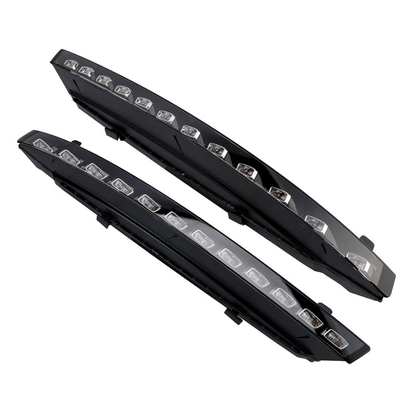 Voorbumper 12 LED richtingaanwijzer mistlamp voor Audi Sport versie Q7 10-15