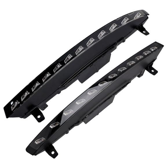 Voorbumper 12 LED richtingaanwijzer mistlamp voor Audi Sport versie Q7 10-15