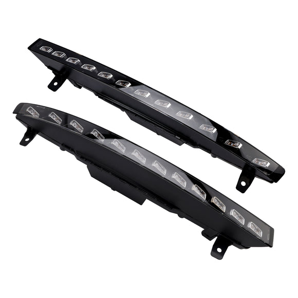 Voorbumper 12 LED richtingaanwijzer mistlamp voor Audi Sport versie Q7 10-15