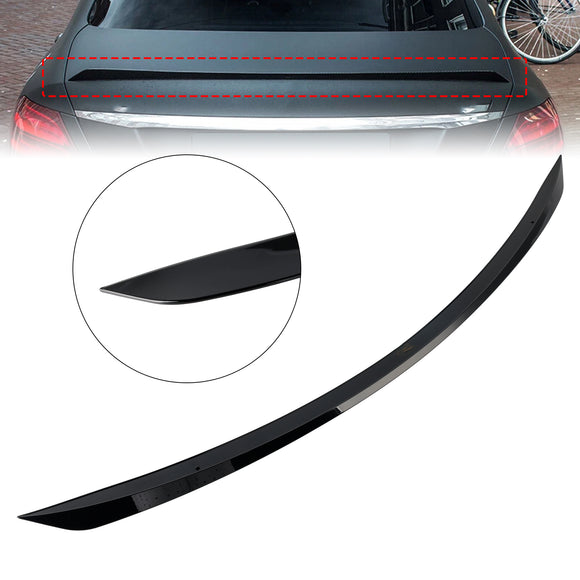 Heckspoiler in glänzendem Schwarz für Mercedes E-Klasse W213 16-20 E63S AMG Style
