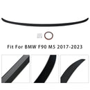 Glänzend schwarzer Kofferraum-Heckspoiler für BMW 5er G30 Limousine 2017–2023 im M5-Stil-7