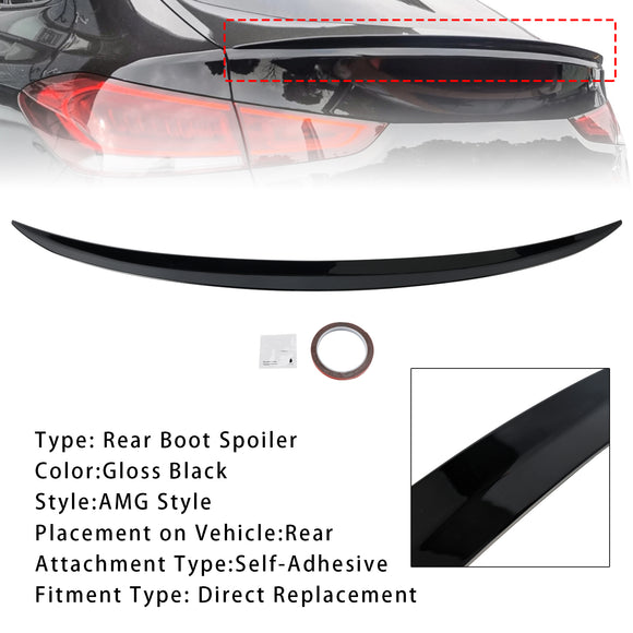 Gloss Black Rear Boot Spoiler For Benz GLE Class Coupe C167 2019+ AMG Style