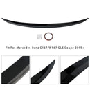 Gloss Black Rear Boot Spoiler For Benz GLE Class Coupe C167 2019+ AMG Style-7