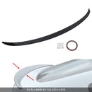 Alerón trasero de maletero negro brillante para BMW X4 F26 2014-2018-5