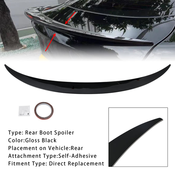 Gloss Black Rear Boot Spoiler For BMW X6 X6M F16 F86 2014-2019