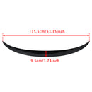 Gloss Black Rear Boot Spoiler For BMW X6 X6M F16 F86 2014-2019-8