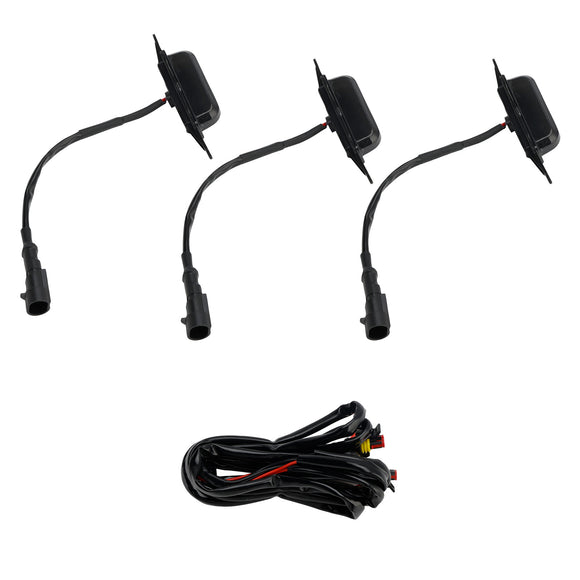 Grade de para-choque dianteiro com luz led amarela adequada para Ford Ranger Next Gen Wildtrak 2023-2025
