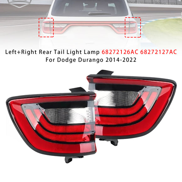 Links + Rechts Hinten Rücklicht Lampe 68272126AC 68272127AC Für Dodge Durango 14-2022