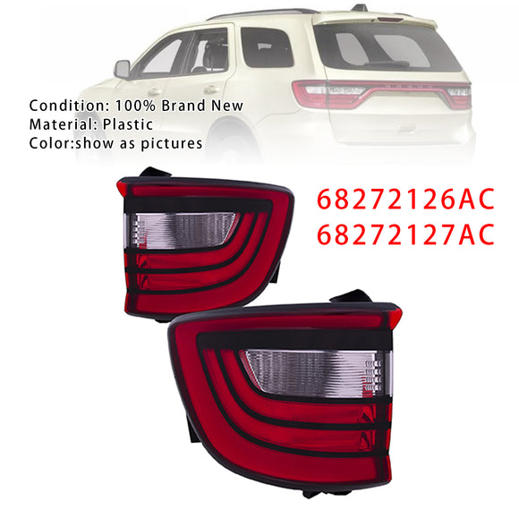 Links + Rechts Hinten Rücklicht Lampe 68272126AC 68272127AC Für Dodge Durango 14-2022