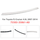 La parte superior del parabrisas delantero blanco revela la moldura para Toyota FJ Cruiser 2007-2014-5