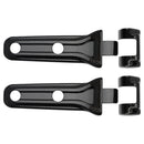 Embellecedor de cubierta de bisagra de puerta trasera de fibra de carbono para Jeep Wrangler JL 2018-2024-11