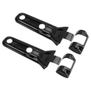 Embellecedor de cubierta de bisagra de puerta trasera de fibra de carbono para Jeep Wrangler JL 2018-2024-12