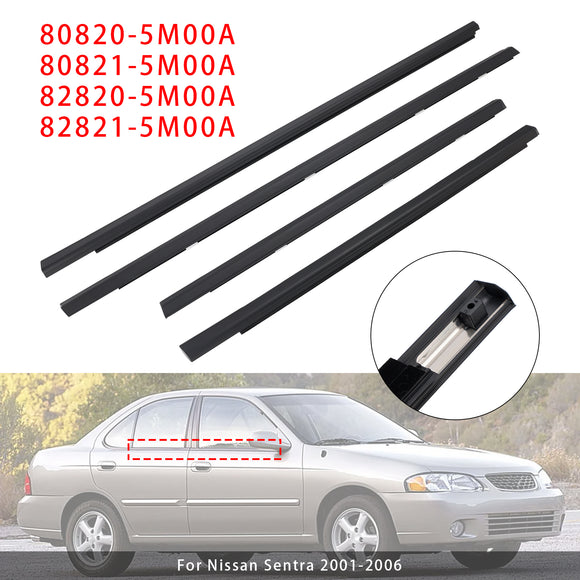 Burlete de 4 piezas para Nissan Sentra 2001-2006