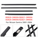 Burlete de 4 piezas para Nissan Sentra 2001-2006-4