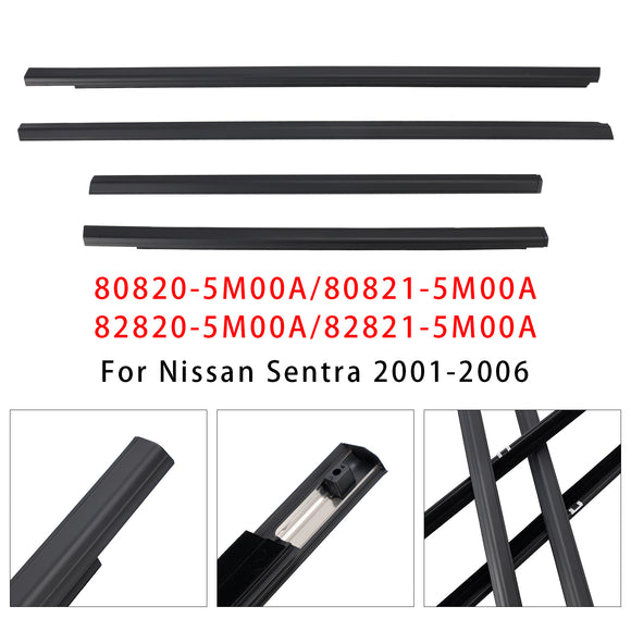 Burlete de 4 piezas para Nissan Sentra 2001-2006