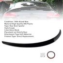 Spoiler trasero negro brillante para Mercedes-Benz Clase C W205 C205 Coupé 2014-2021-6