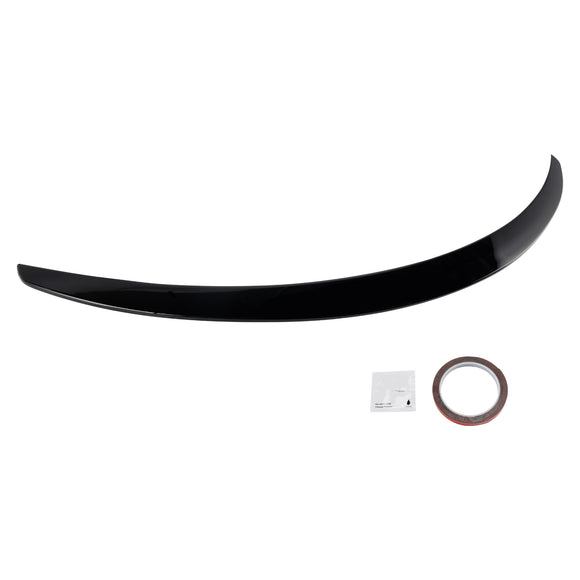 Spoiler trasero negro brillante para Mercedes-Benz Clase C W205 C205 Coupé 2014-2021