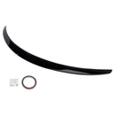 Spoiler trasero negro brillante para Mercedes-Benz Clase C W205 C205 Coupé 2014-2021-24