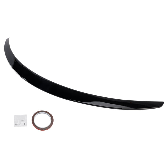 Spoiler trasero negro brillante para Mercedes-Benz Clase C W205 C205 Coupé 2014-2021