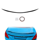 Spoiler trasero negro brillante para Mercedes-Benz Clase C W205 Estilo AMG C63 14-21-4