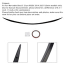 Spoiler trasero negro brillante para Mercedes-Benz Clase C W205 Estilo AMG C63 14-21-8