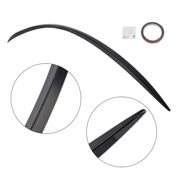 Spoiler trasero negro brillante para Mercedes-Benz Clase C W205 Estilo AMG C63 14-21