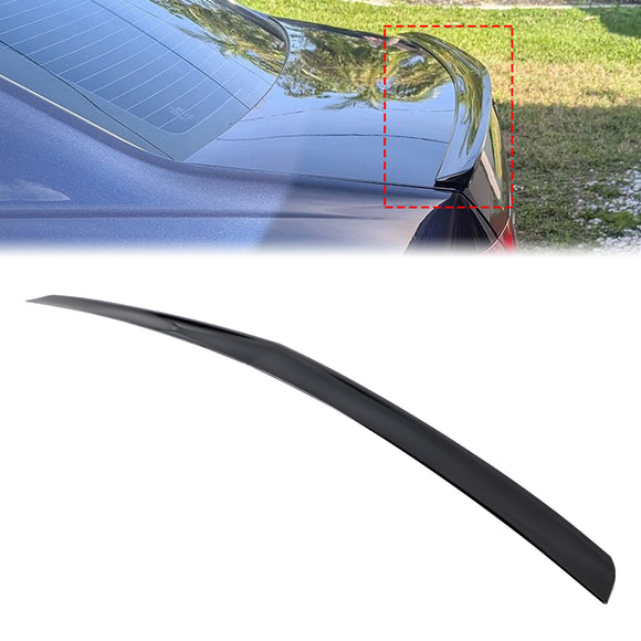 Gloss Black Rear Boot Spoiler For Mercedes-Benz E-Class W212 2008-2016