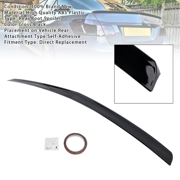 Gloss Black Rear Boot Spoiler For Mercedes-Benz E-Class W212 2008-2016