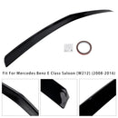 Gloss Black Rear Boot Spoiler For Mercedes-Benz E-Class W212 2008-2016-10