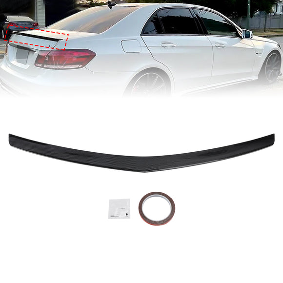 Heckspoiler in Carbonfaser-Optik für Mercedes-Benz E-Klasse W212 2008–2016