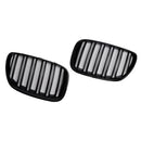 Gloss Black Front Kidney Grille Grill Fit BMW X-Series X5 E53 2004-2006-16