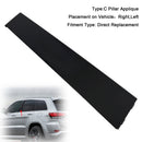 Left Rear Door Pillar Window Trim Applique B 57010447 For Jeep Grand Cherokee 2011-2021-3