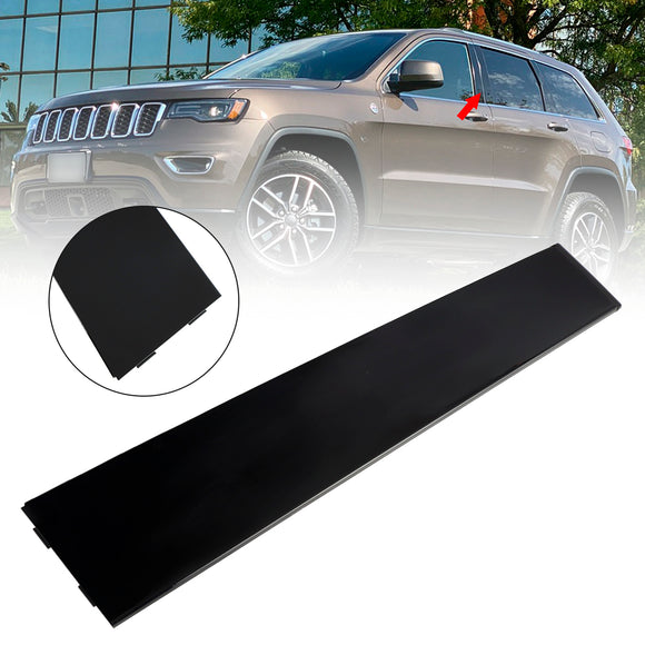 Vasemman etuoven pilarin ikkunan koristelista B 57010445 Jeep Cherokee 2011-2021