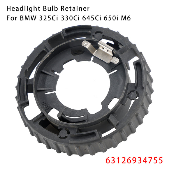 Headlight Bulb Retainer 63126934755 For BMW 325Ci 330Ci 645Ci 650i M6
