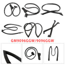 Seal Weatherstrip Kit Waterproof  9096GGW For Chevrolet Corvette C4 Coupe 1990-1996-4