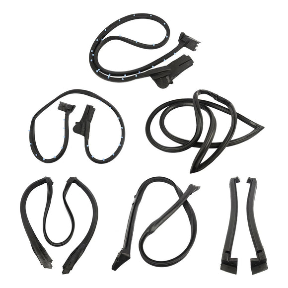 Seal Weatherstrip Kit Waterproof  9096GGW For Chevrolet Corvette C4 Coupe 1990-1996