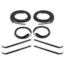 8PCS Door Window Sweep Weatherstrip Seal Kit For Ford Bronco F150 1987-1997-1