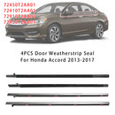 Sello de burlete de puerta de 4 piezas para Honda Accord 2013-2017-3